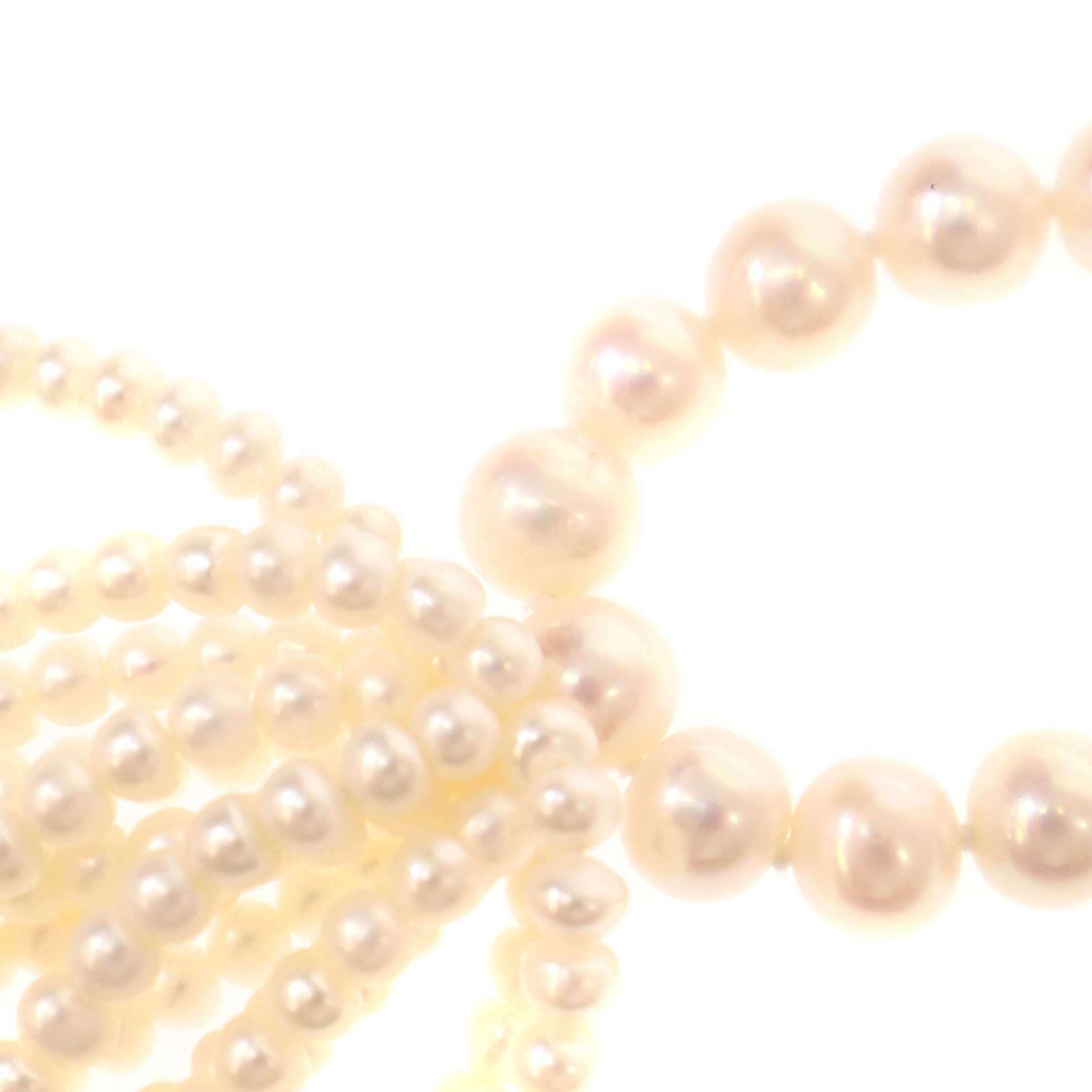 Bijou de M ビジュードエム タッセルパールネックレス ホワイト