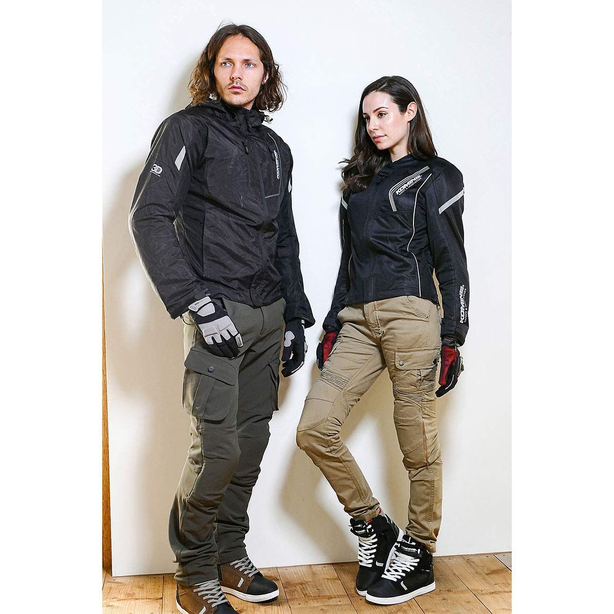 KOMINE バイク用 パンツ クールドライカーゴパンツ PK-748 プロテクター CE企画 07-748 Deep Olive M