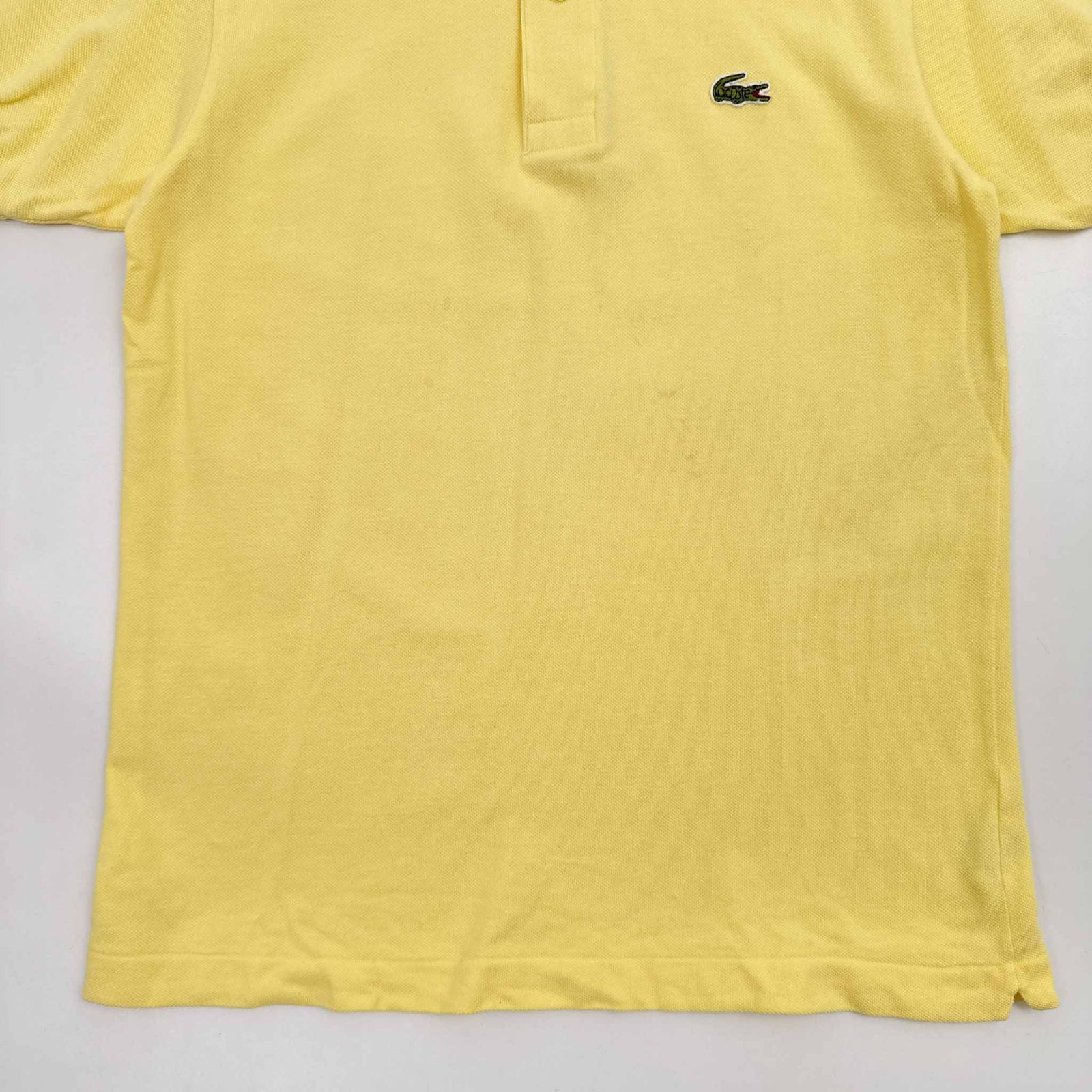 70s 80s ヴィンテージ CHEMISE LACOSTE 文字ワニ 半袖 ポロシャツ 3