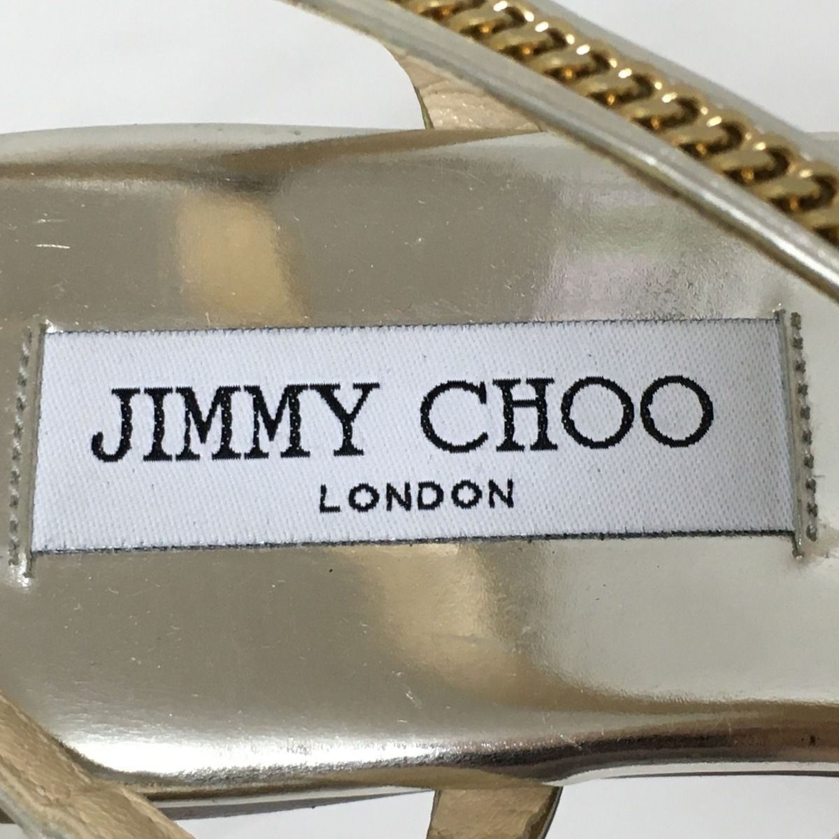 JIMMY CHOO(ジミーチュウ) サンダル 36 1/2 レディース