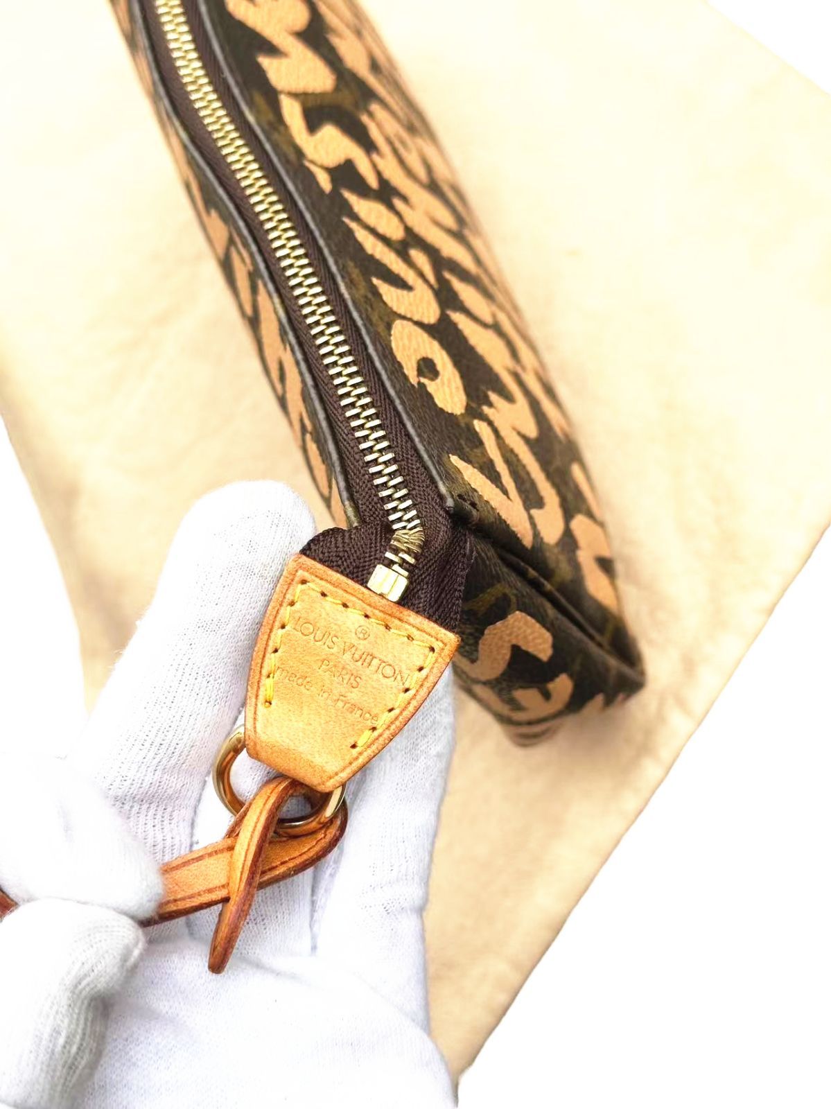 ルイヴィトン アクセサリーポーチ 超美品 ダミエ柄 ミニバッグ