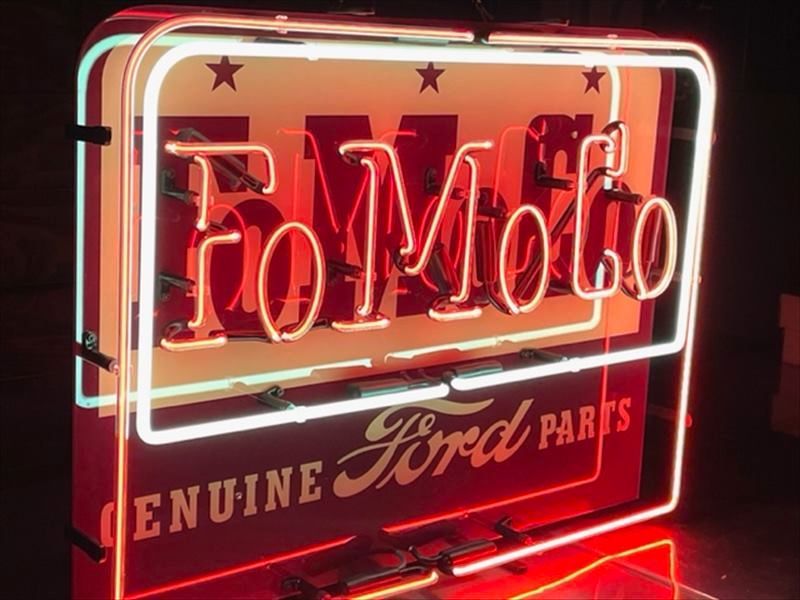 FORD フォード ネオン看板 シボレー アメ車 - メルカリ