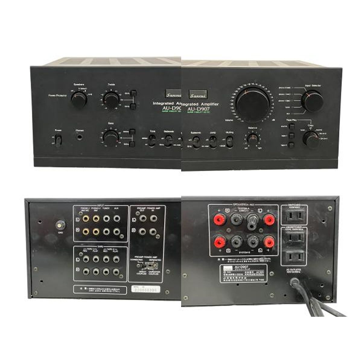  SANSUI 山水 AU-D 907 プリメインアンプ 音響機器 プリメインアンプ アンプ