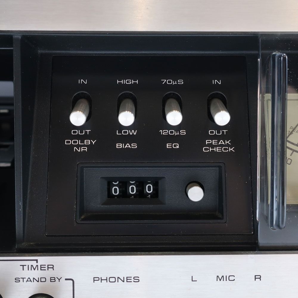 Technics】テクニクス カセットデッキ 昭和 レトロ 【現状品】 RS-630U