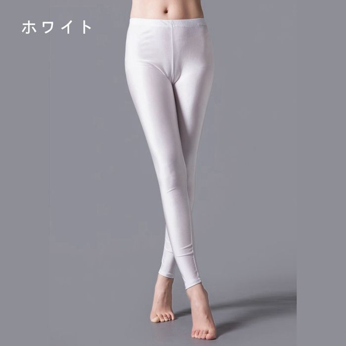 YOSA  スパッツ LL 美品！ アイカ ica サイドライン レギンス スパッツ タイツ ストレッチ