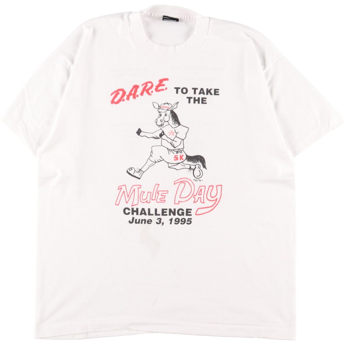 古着 90年代 フルーツオブザルーム FRUIT OF THE LOOM D.A.R.E. 薬物