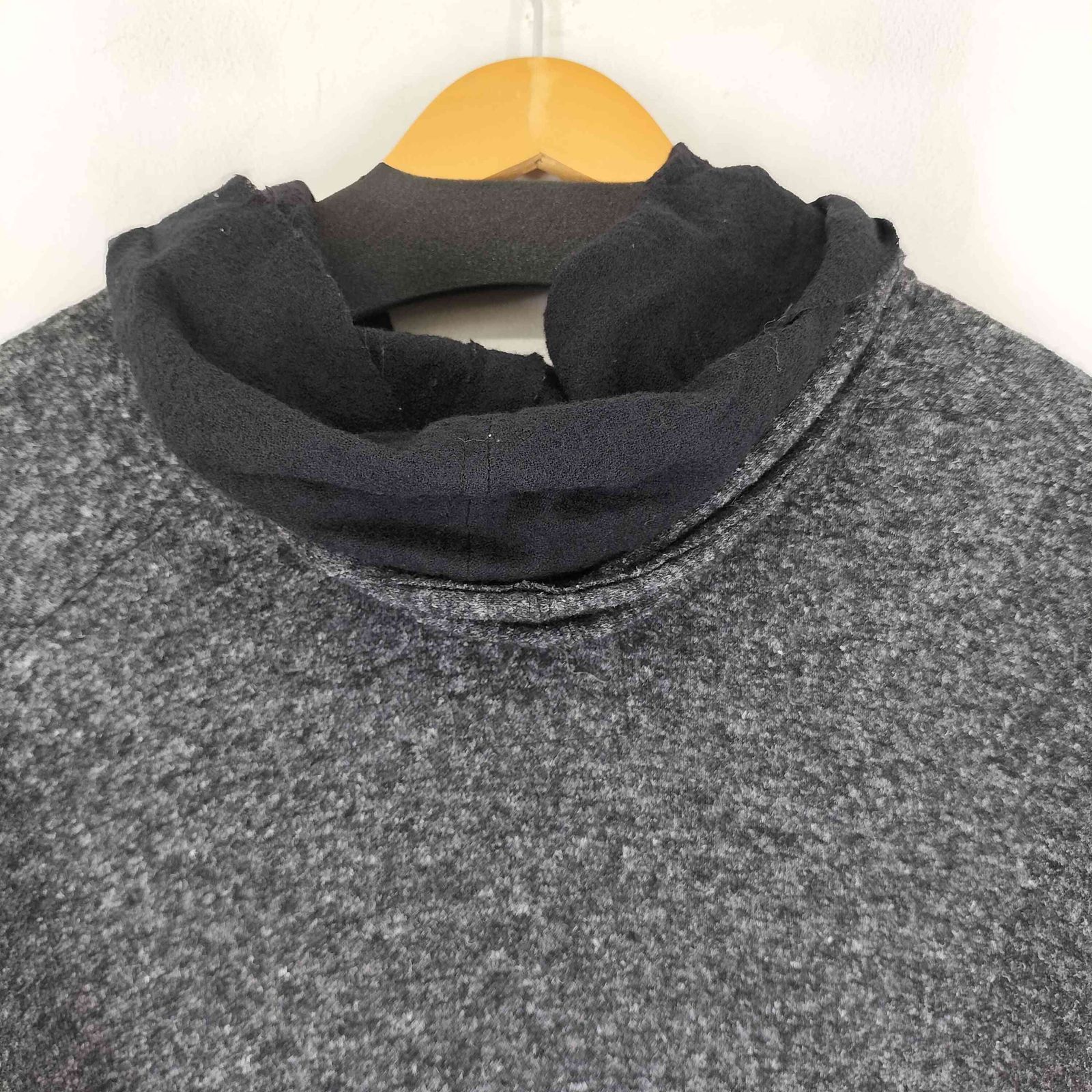 美品✨pas de calais パドカレ レイヤード　コート　コットン　ウール パドカレ pas de calais レイヤードデザインコート レディース