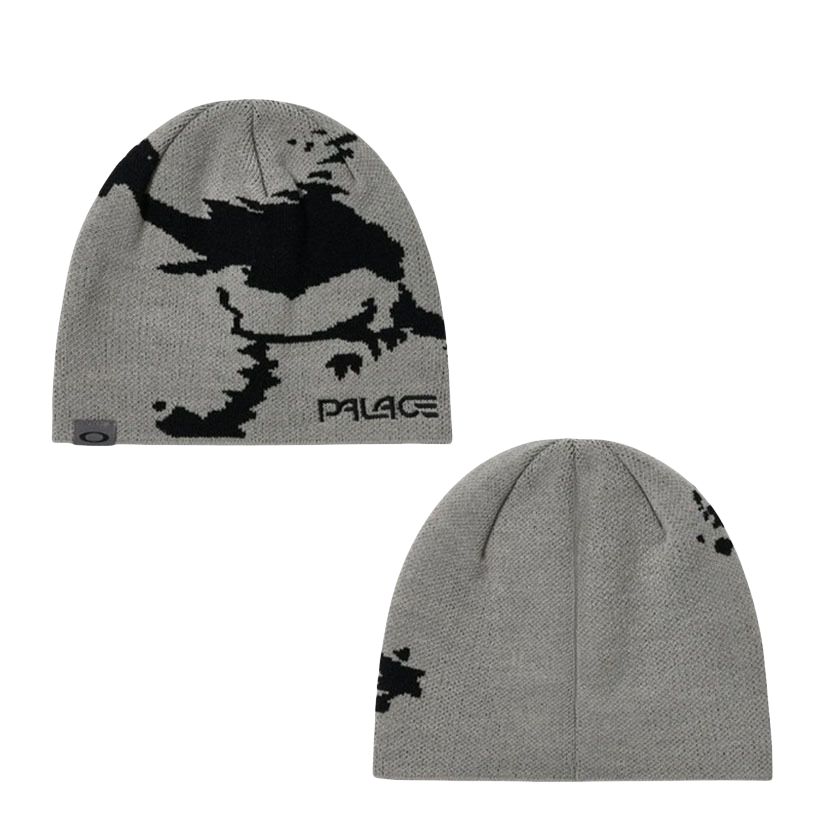 Palace 23SS Skateboards Oakley Beanie Grey/Black ニットキャップ・ビーニー グレー - メルカリ