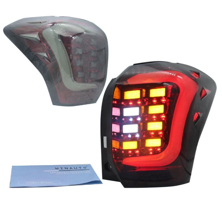 スバルフォレスターに適用されます2013-2018 LEDテールランプアセンブル改造ブレーキランプウインカー2箇