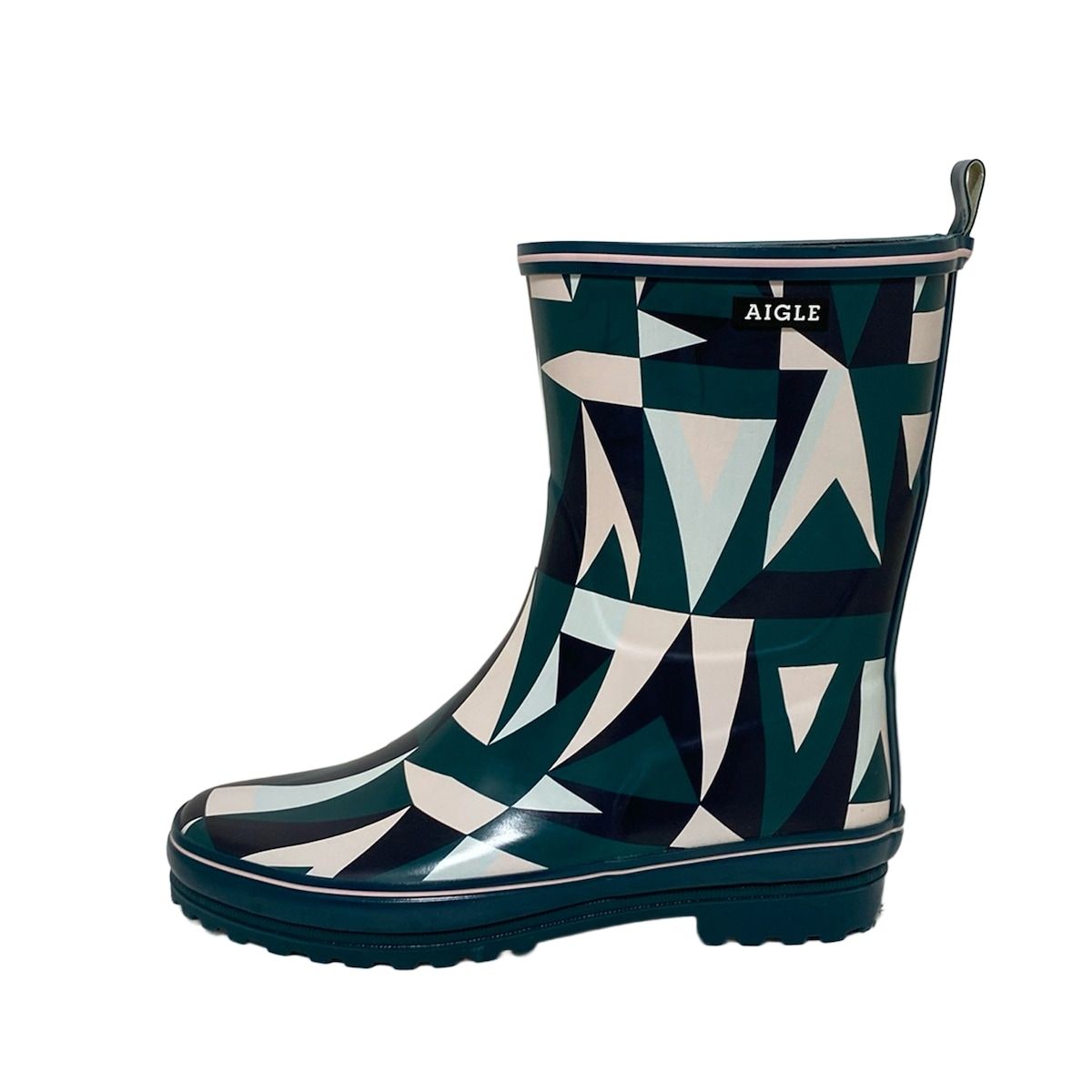 S205銀座かねまつ アクアベル防水ミススレンダー スクエアトゥパンプス