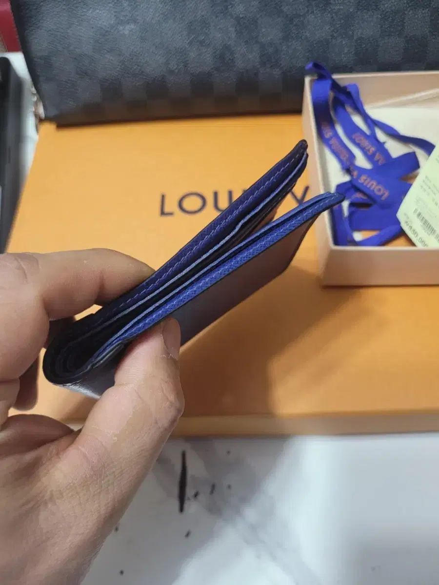 超極美品/RFID】ルイヴィトン/セカンドバッグ 折畳み ダミエグラ 