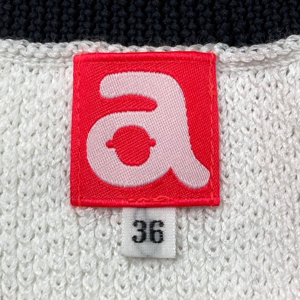 サイズ：36 ARCHIVIO アルチビオ ニットベスト ホワイト系