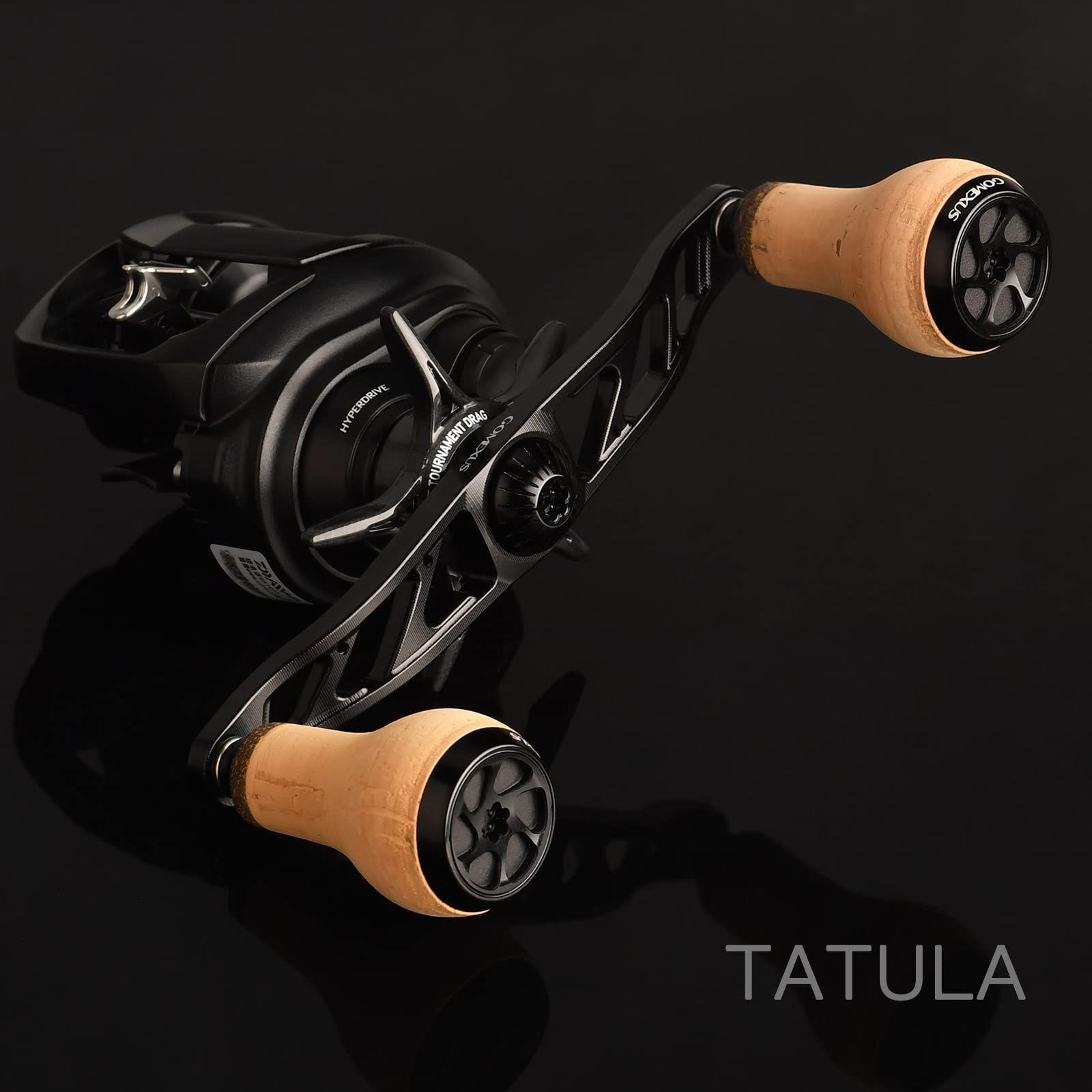 ゴメクサス 100/110/120mm リールハンドル ダイワ (Daiwa) シマノ (Shimano) ベイトリール対応 ダブルハンドル  シーボーグ ソルティガ オシアコンクエスト 両軸リール ハンドル交換 ハンドルノブ付き バス釣り パワーゲーム釣 - メルカリ