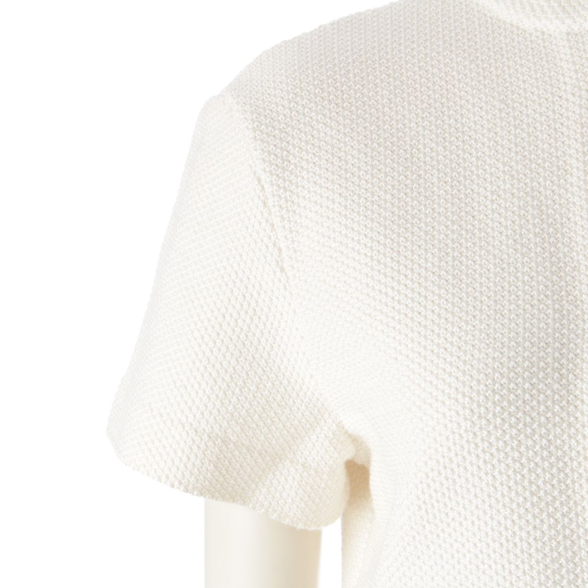 ディオール 24年 コットンシルク ニット ジャケット ロゴ 半袖 碇  