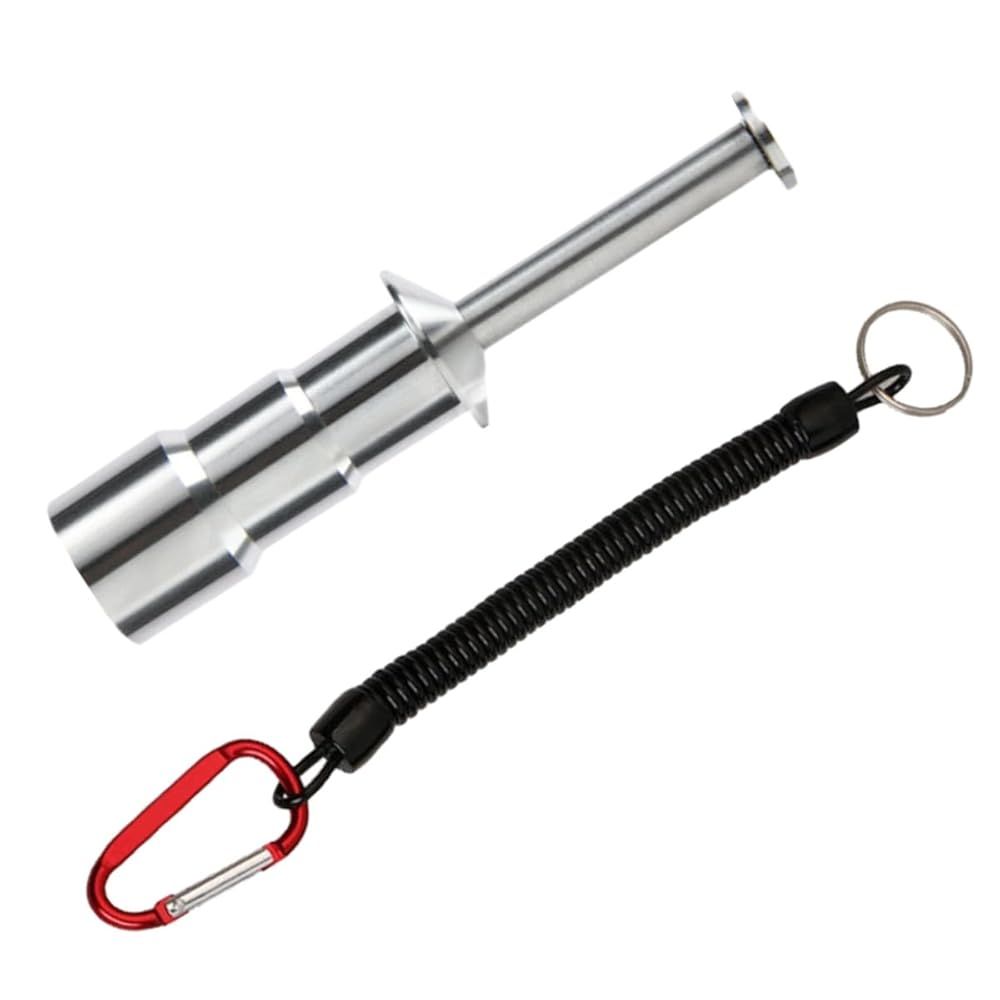 SALUDABLE エギ カンナ直し 修正 針矯正 ツール エギング 釣り 小物 最適化 カラビナ付 (タイプ２)