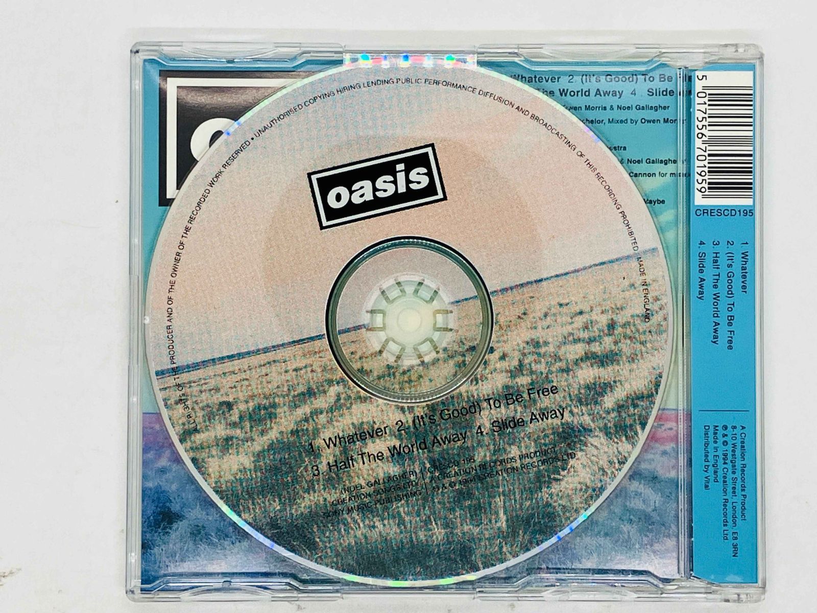 CD oasis / Whatever / オアシス / ホワットエヴァー CRESCD 195