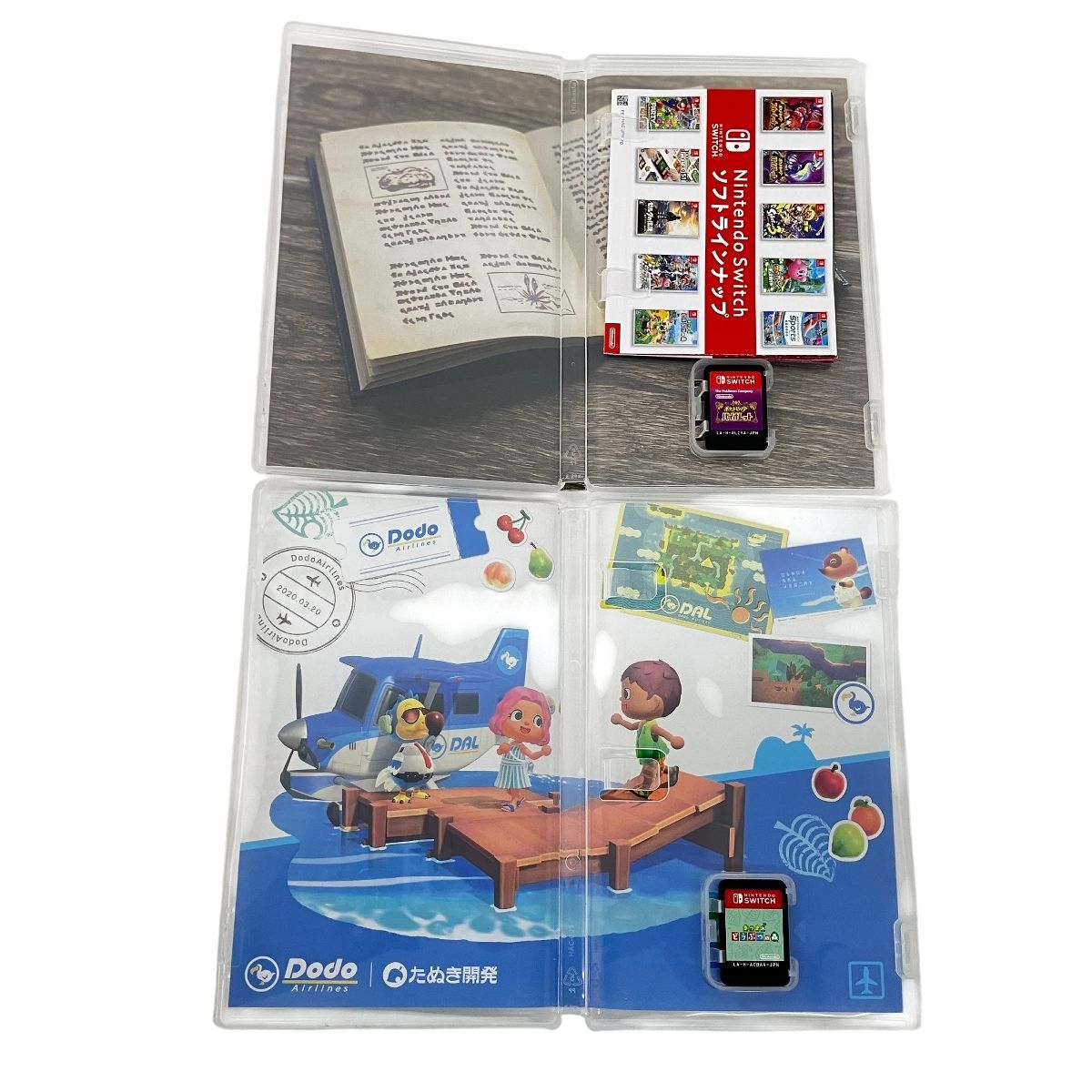 Nintendo switch ソフト どうぶつの森 マリオ ポケモン等 6点 おまとめ