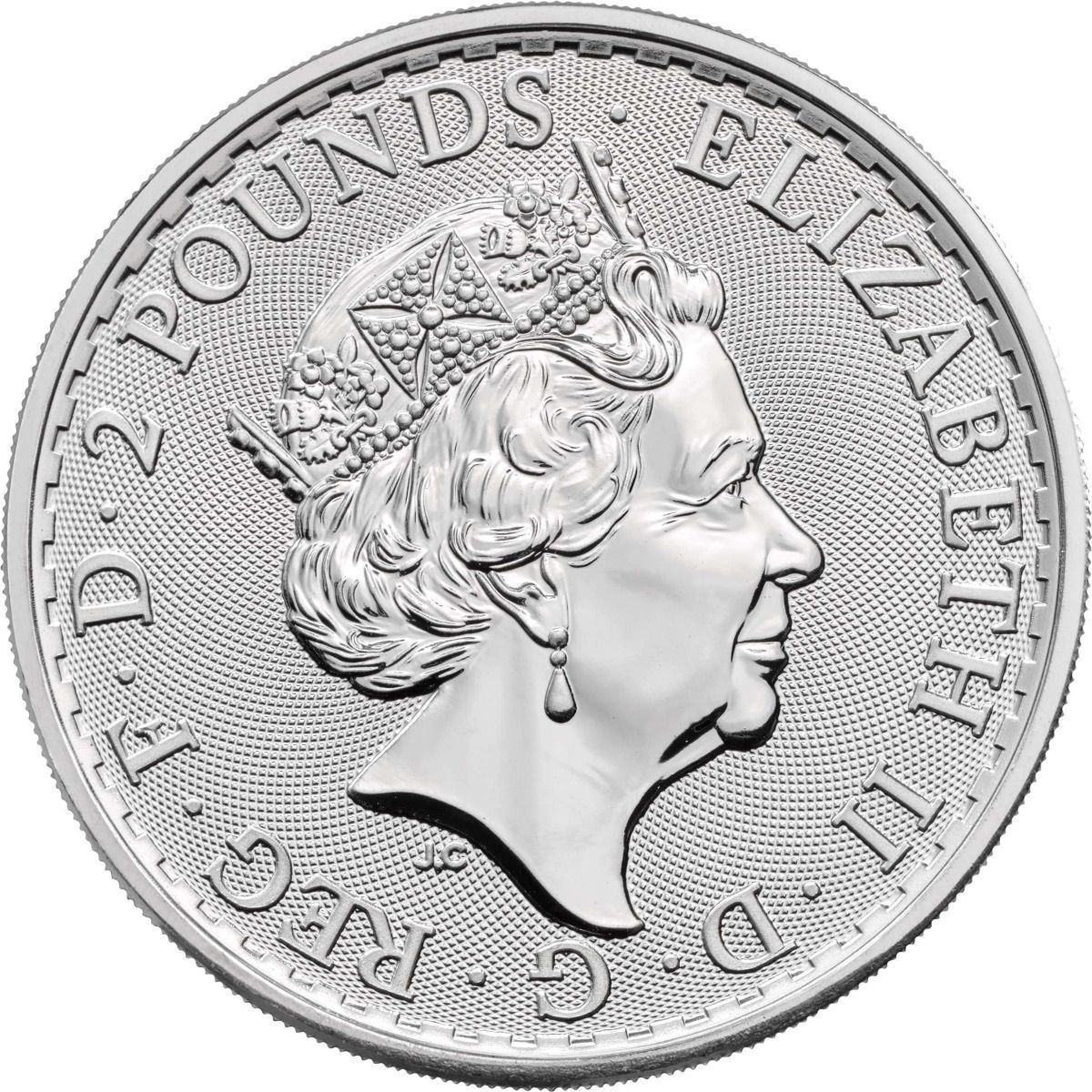 イギリス 2019 ブリタニア 銀貨 1oz 3枚セット クリアケース付