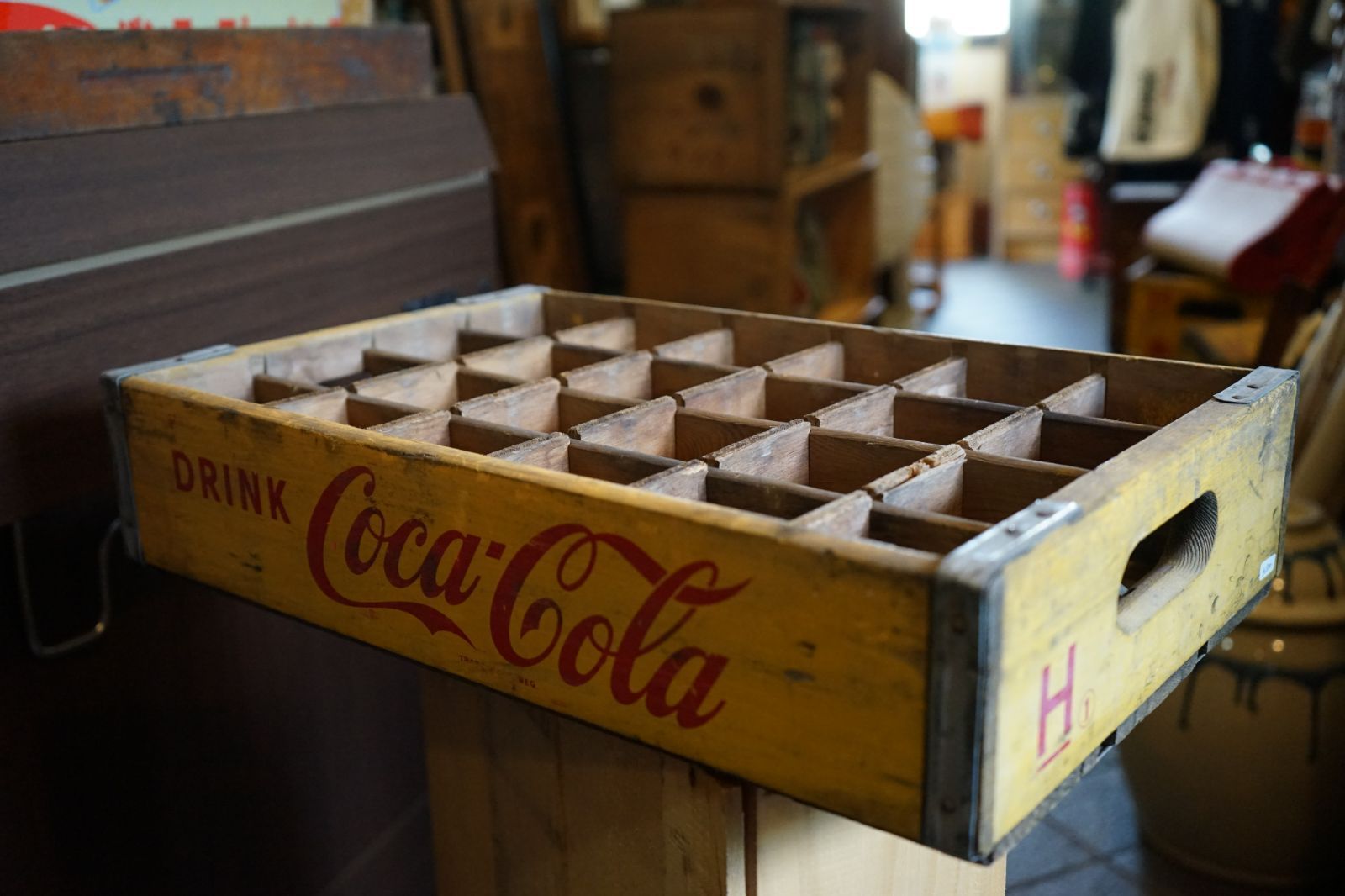 コカコーラ木箱 Coca-Cola 昭和レトロ アンティーク