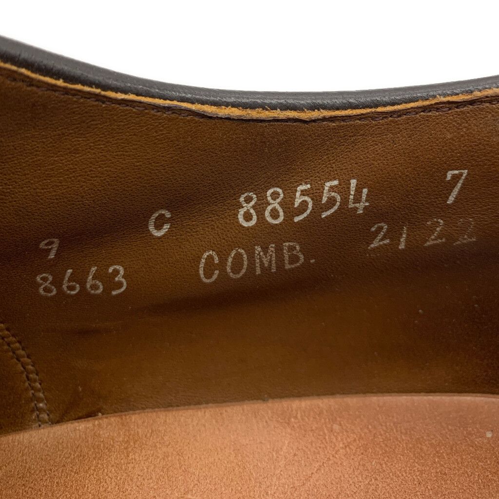 箱付き 80年代 USA製 Allen Edmonds アレンエドモンズ ウィングチップ