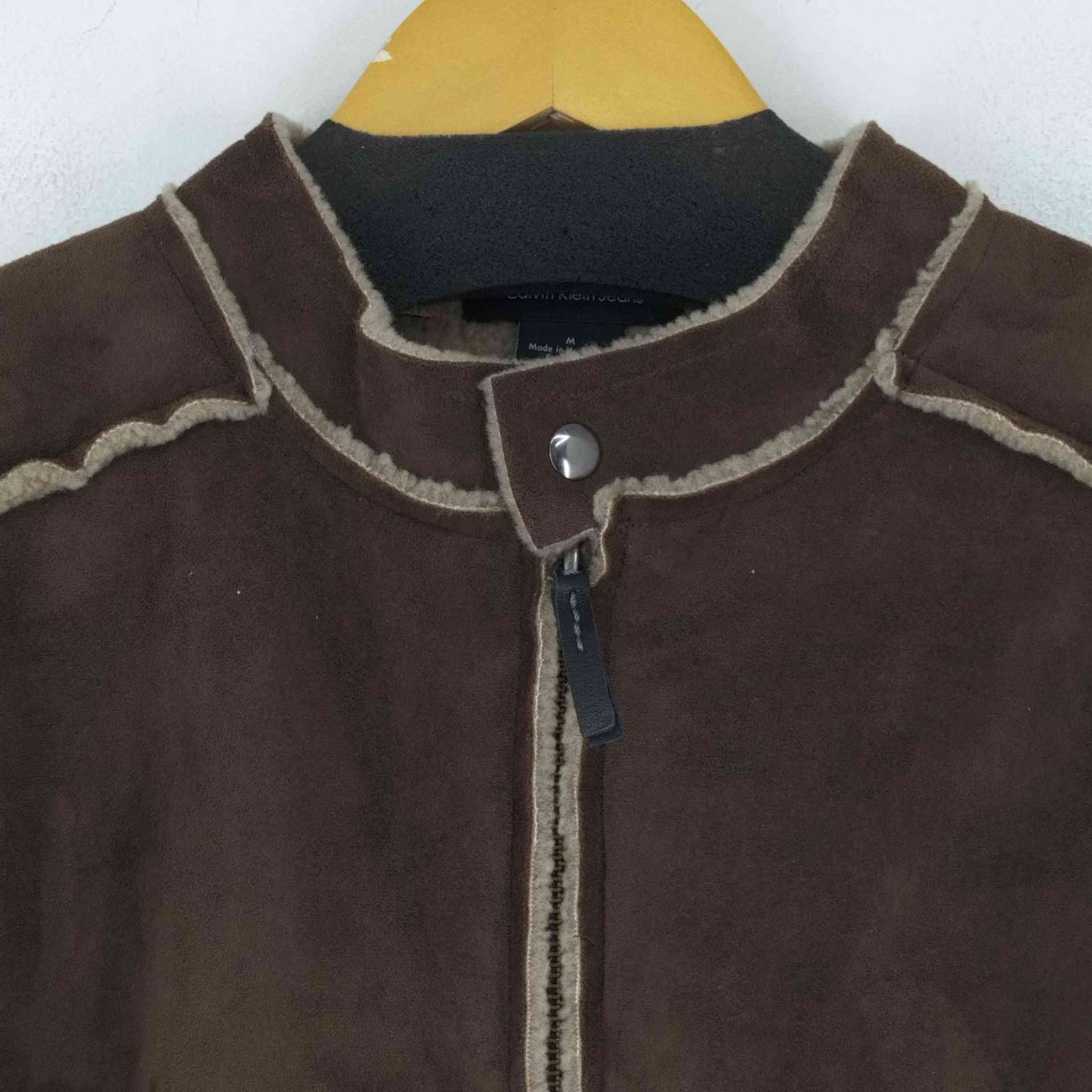 ✨未使用品✨  カルバンクライン　ムートンジャケット カルバンクライン メンズ ブルゾン Calvin Klein ブランド