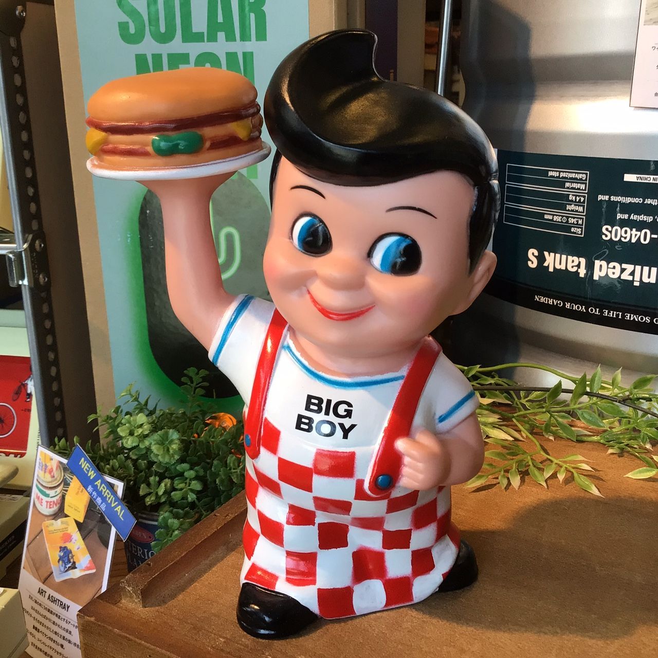 新品 ビッグボーイ バンク 貯金箱 アメリカン 雑貨 インテリア 小物