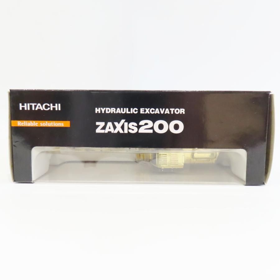 K09-Z03 未開封 希少 HITACHI 日立建機 1/50 ZAXIS200 ゴールド 油圧ショベル ダイキャストモデル ミニチュア K09-Z03 未開封 希少 HITACHI 日立建機 1/50 ZAXIS200 ゴールド