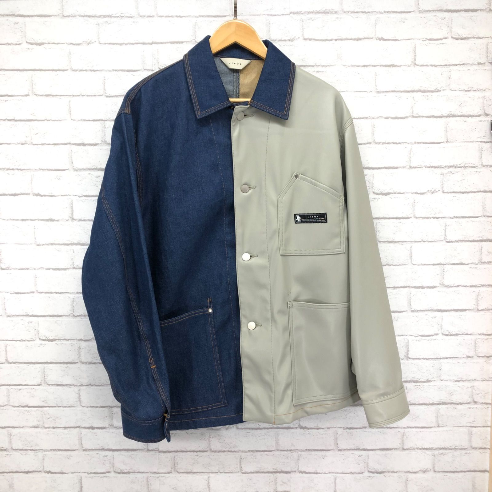 JieDa ジエダ 22SS SWITCHING COVERALLS カバーオール - メルカリ