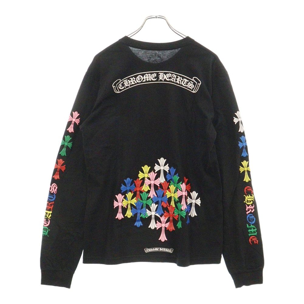 CHROMEHEARTS クロムハーツ セメタリークロス Vネック Tシャツ ヴァインダガー セメタリークロス ヘンリーネック Tシャツ