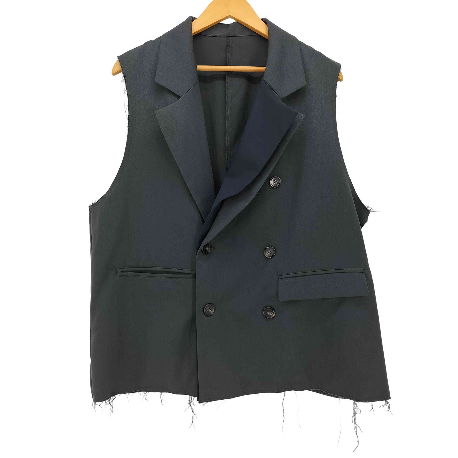 ユーズドフルギ USED古着 SELLE GLANT TAILORED DOUBLE GILET VEST 