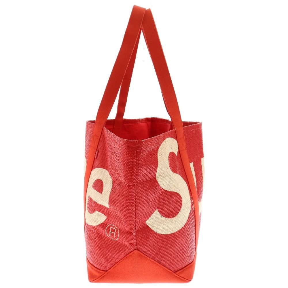 SUPREME シュプリーム 20SS Raffia Tote Bag ラフィア ロゴ トート