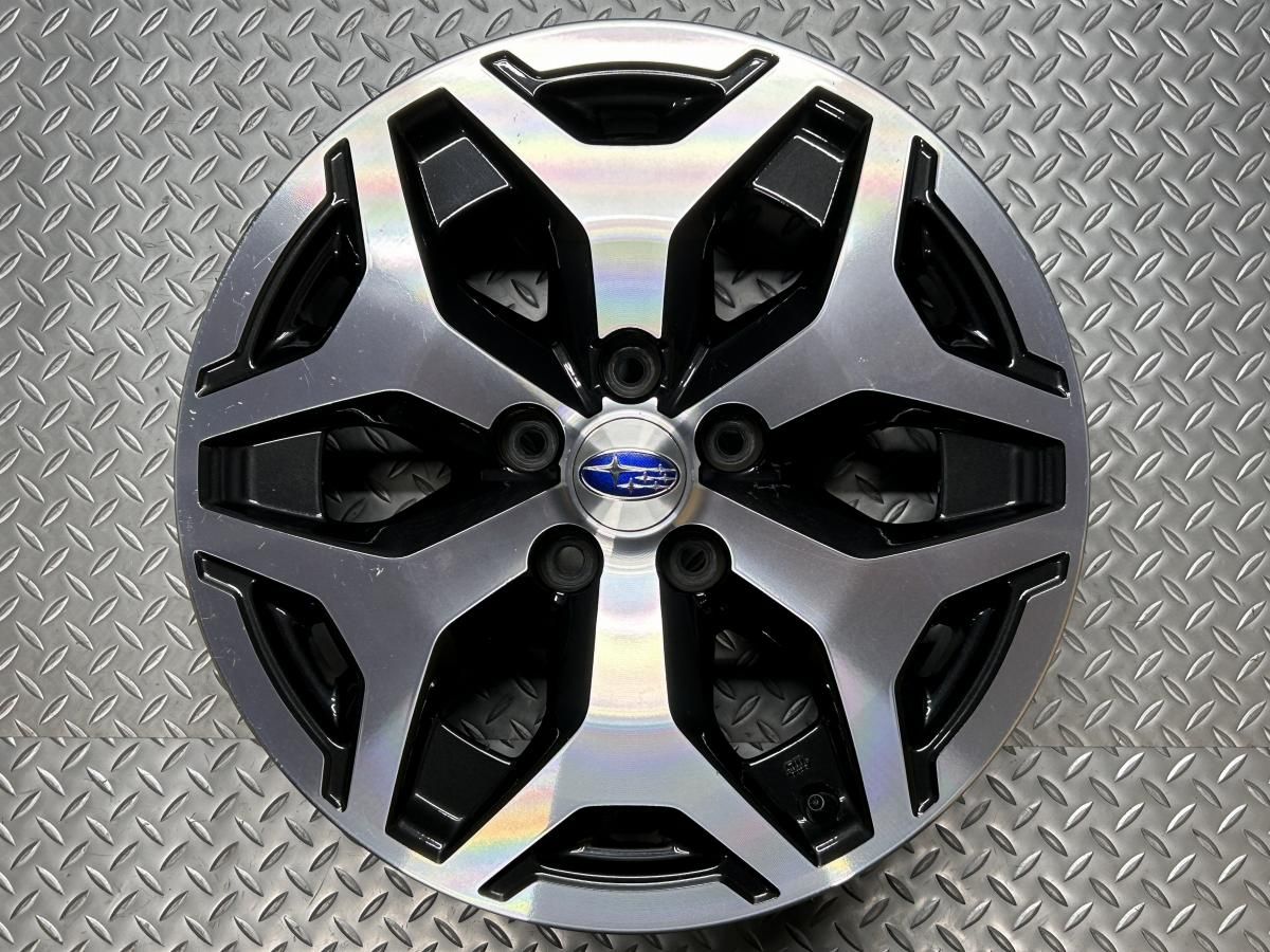 送料無料【中古1本】SK9 フォレスター 純正 17×7J+48 5穴114.3 (23020254)