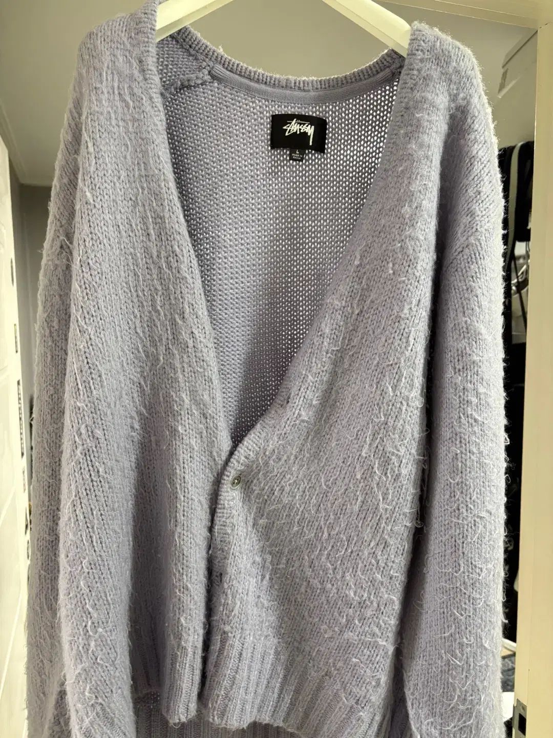 STUSSY ステューシー ブラッシュド カーディガン