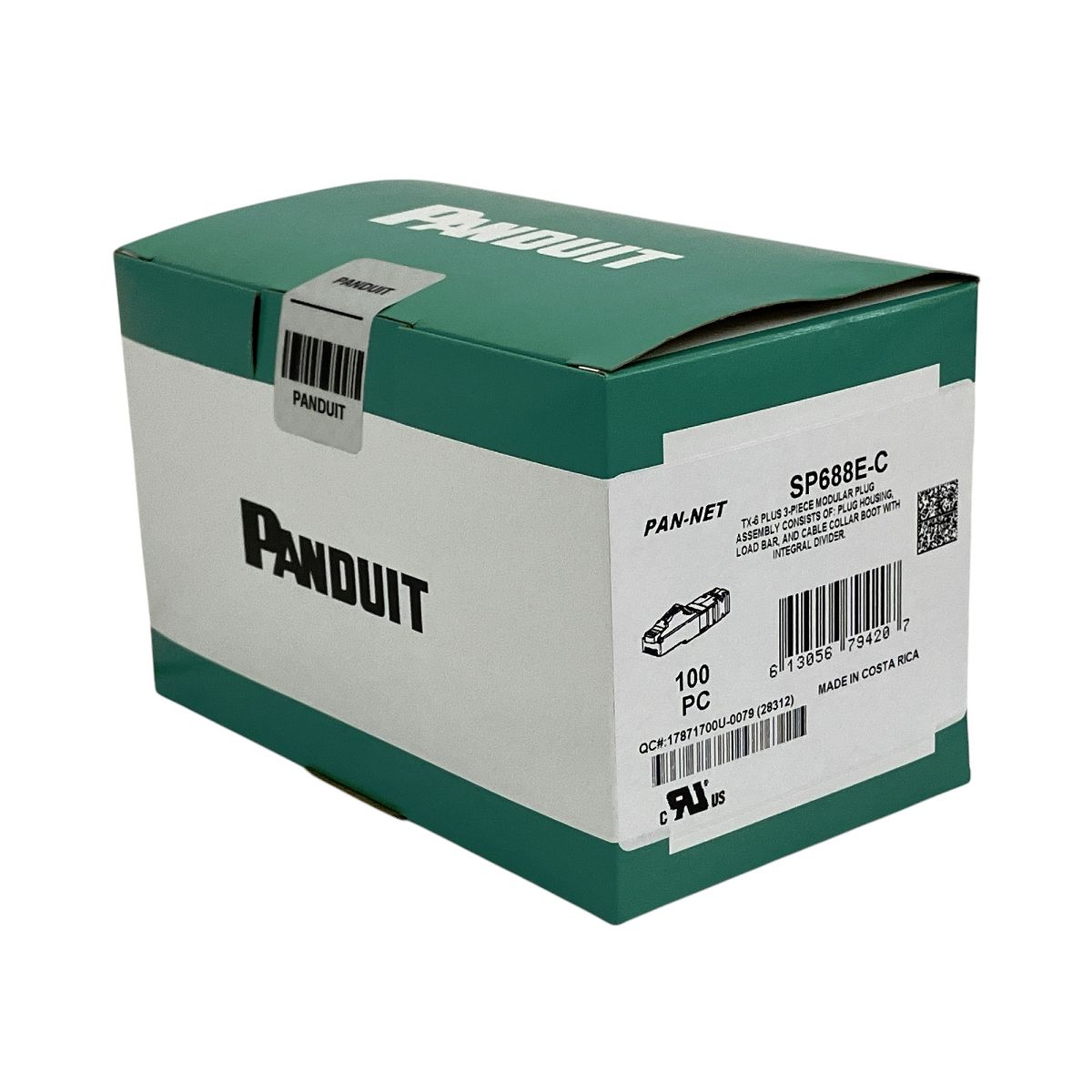 PANDUIT SP688E-C モジュラープラグ 100個入 パンドウイット 未開封 未使用 O9454358 - メルカリ