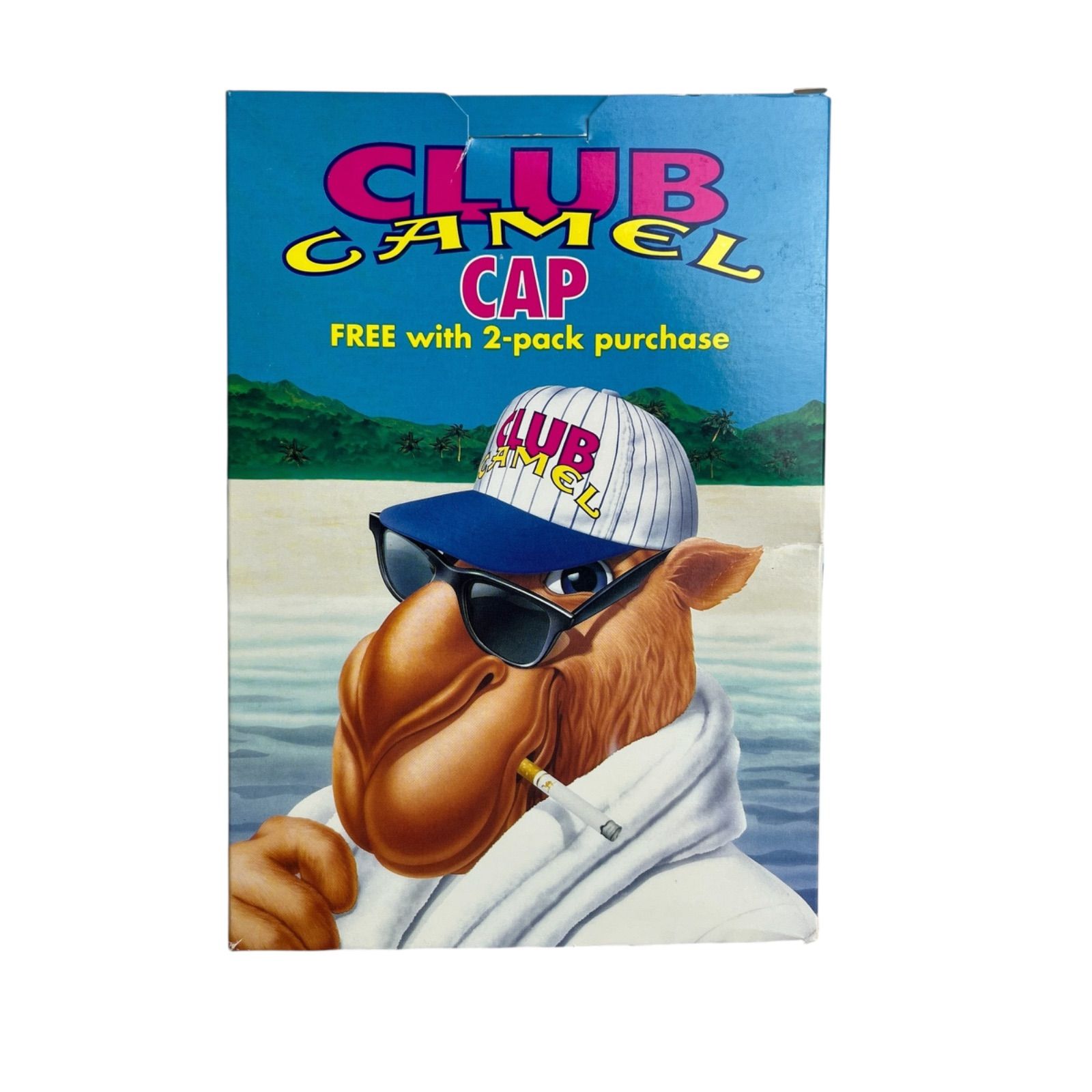 【美品】CLUB CAMEL ストライプキャップ デッドストック CLUB CAMEL ストライプキャップ デッドストック