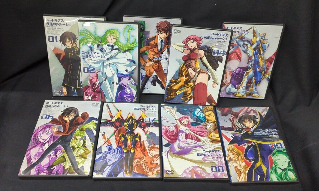 アニメDVD コードギアス反逆のルルーシュ通常全9巻 セット