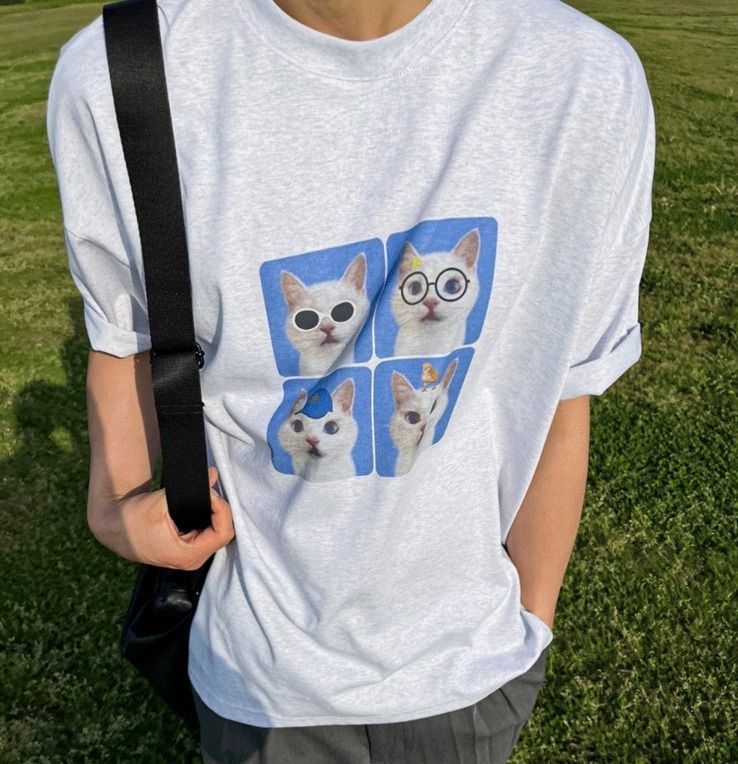 [COSYHARU公式] Cat Holic T-shirt 送料・関税込み COSYHARU コシハル 公式]キャットホリック Tシャツ - メルカリ