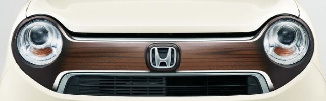HONDA ホンダ NONE N-ONE エヌワン ホンダ純正 デカール フロントグリル ヴィンテージウッド 2015.7～次モデル