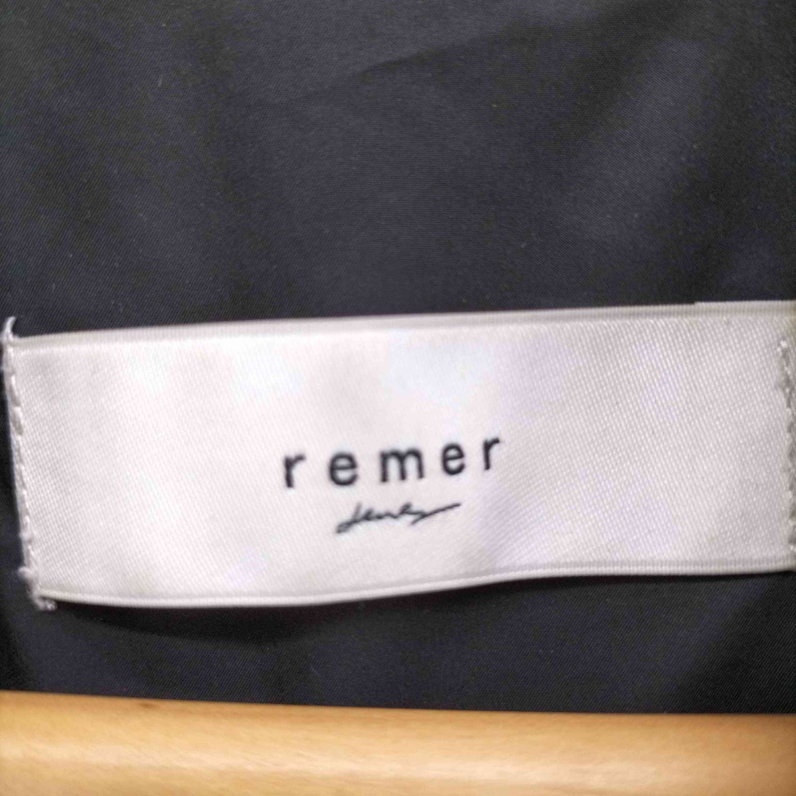 15950リメール remer loose basic likedown jacket - ダウンジャケット