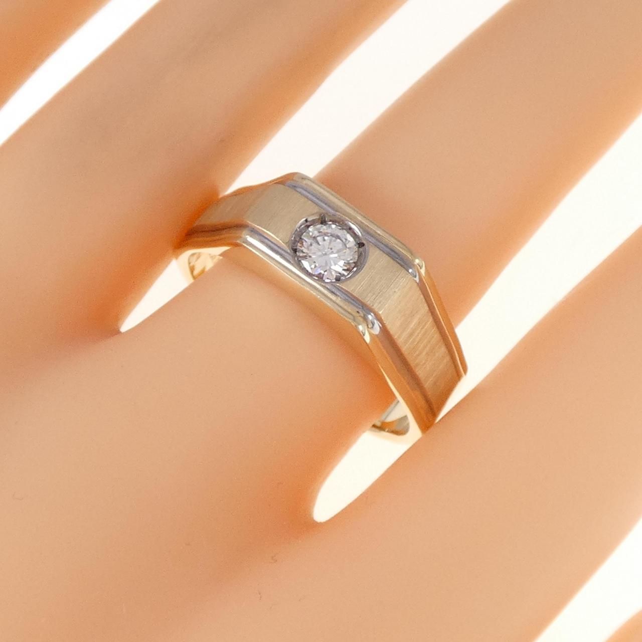 14KYG/14KWG ダイヤモンド リング - メルカリ 