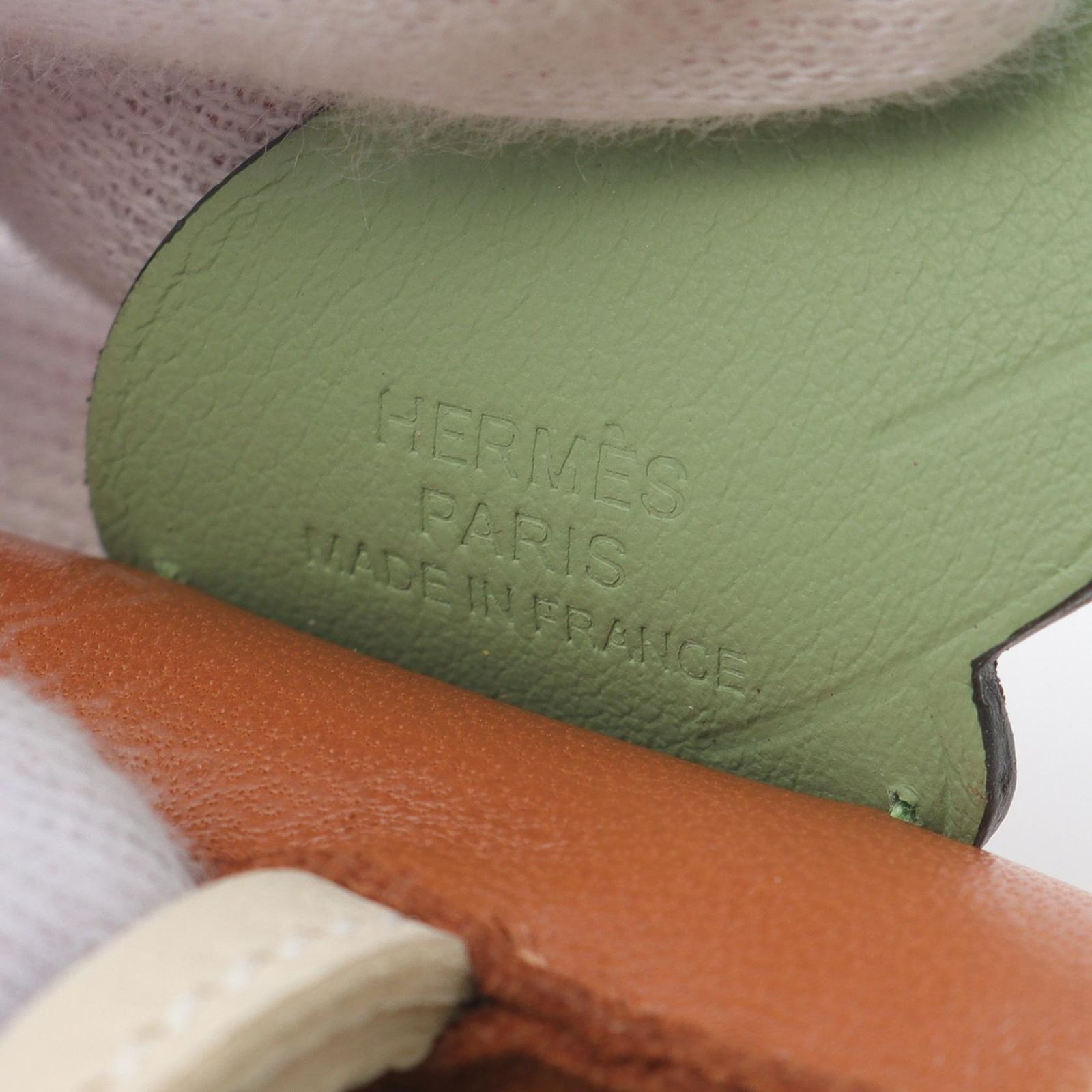 エルメス HERMES チャーム ロデオペガサスPM ゴールド ヴェール 