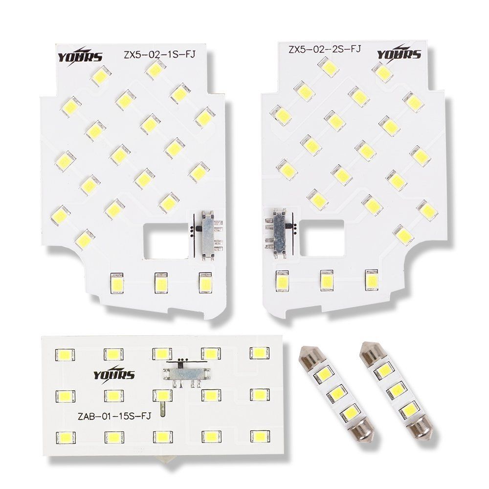 超激得，豊富な YOURS(ユアーズ) マツダ BM系 BY系 アクセラ (減光調整付き) 設計 LED ルームランプセット (工具付) roomlamp-axera-bm-by [2] M その他