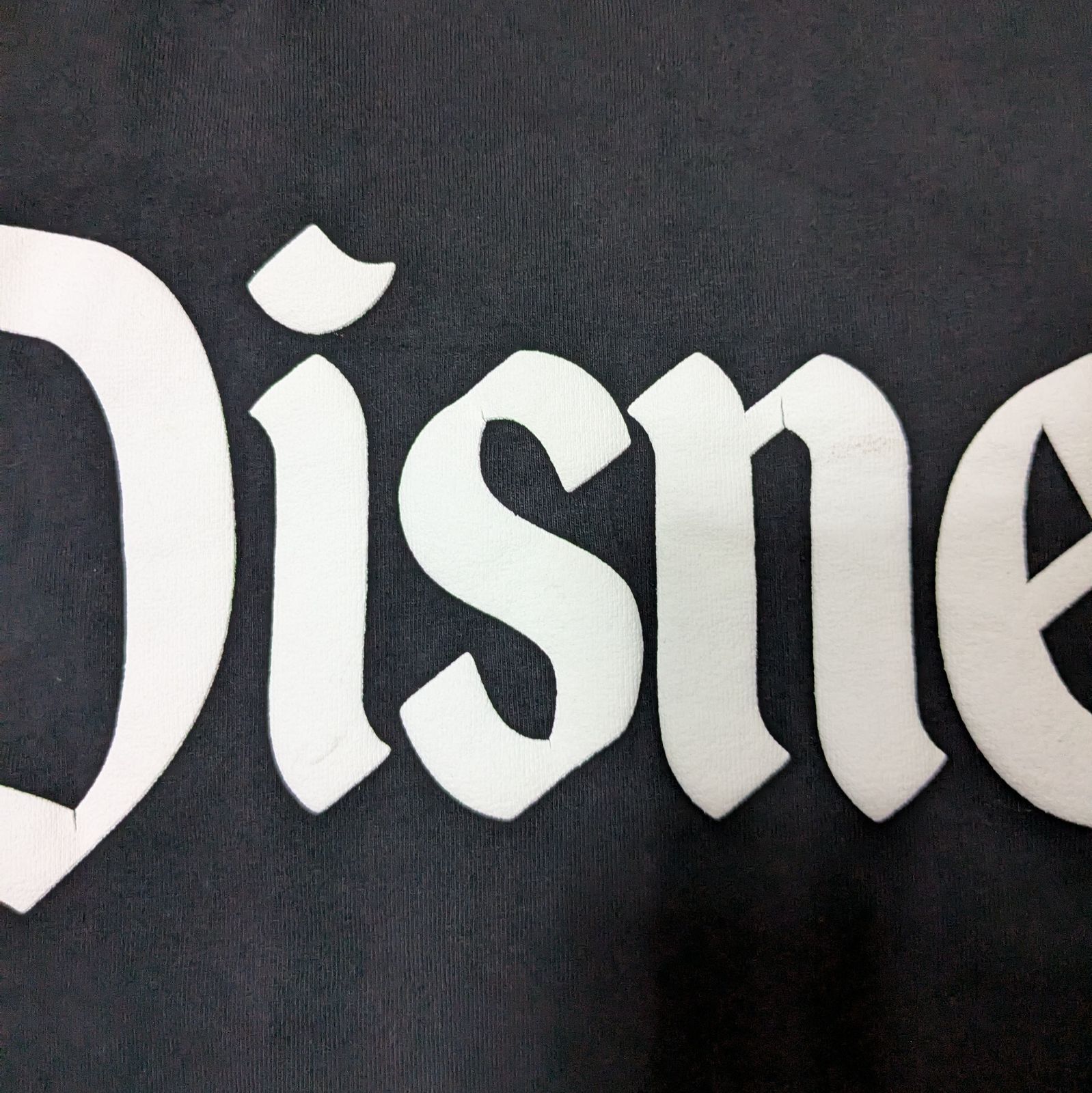 ディズニーランド　スピリットジャージー　made in the USA ディズニー スピリットジャージー USA製 ブラック ロンt ロング