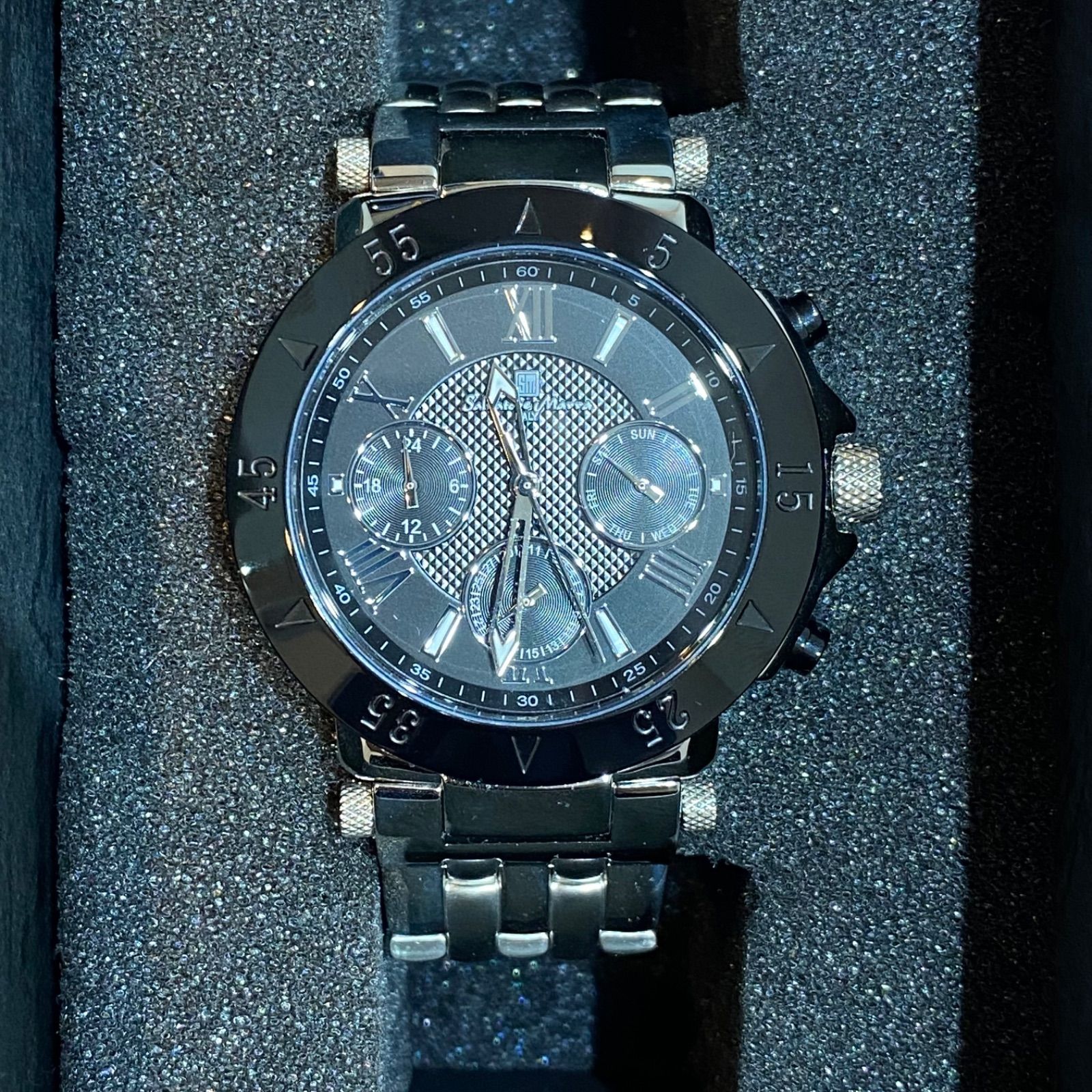 未使用品】サルバトーレマーラ 腕時計 メンズ salvatore Marra SM14118 