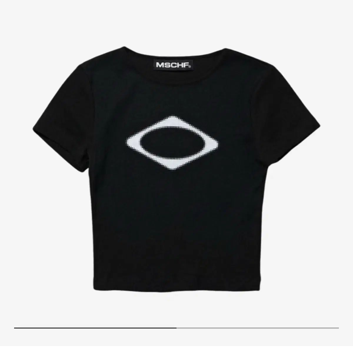 ミスチーフ　mschf ロンT Tシャツ　黒 MSCHF] RHOMBUS LONG SLEEVE_BLACK ミスチーフ 正規品 韓国