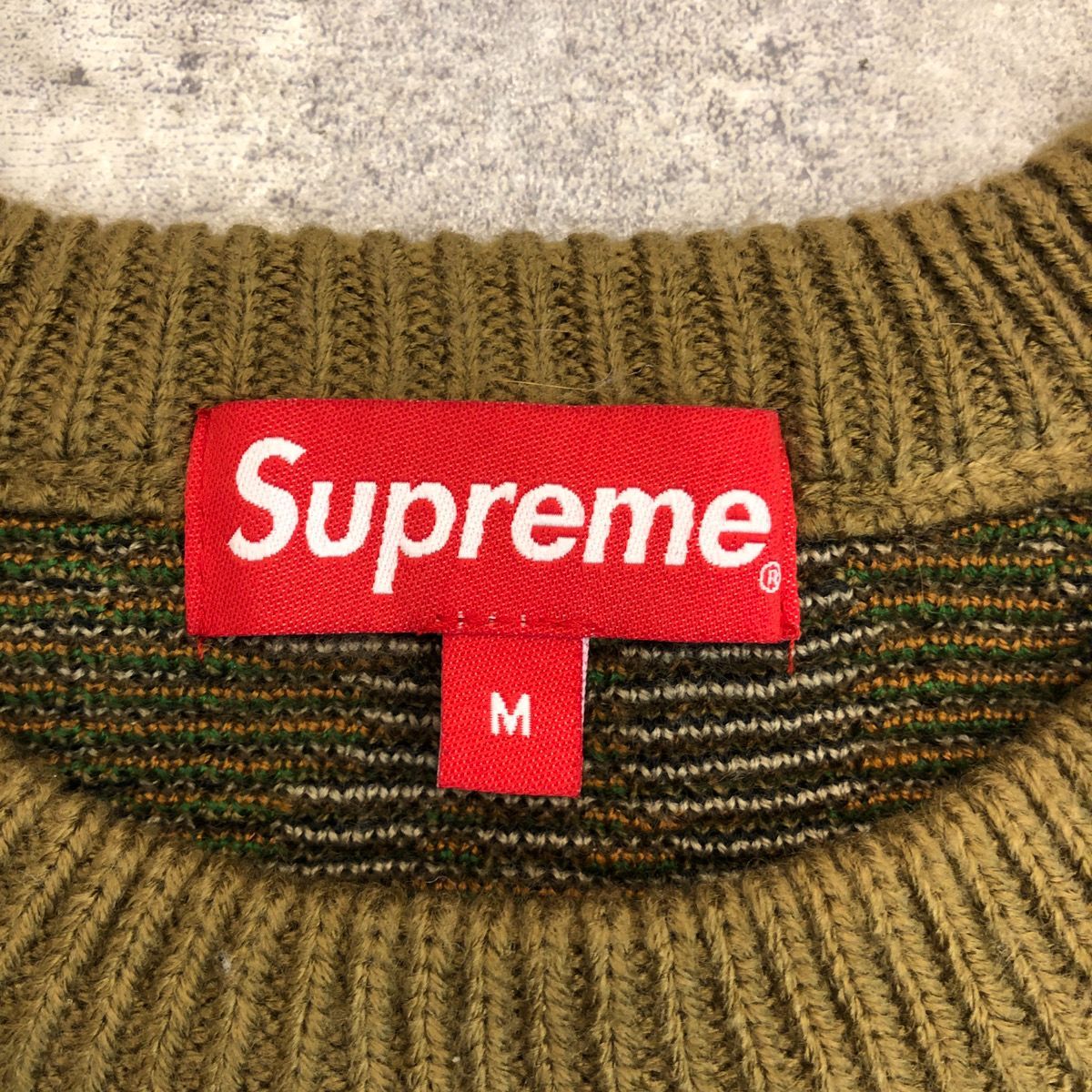 SUPREME シュプリーム 22AW Trebark Camo Sweater ニット セーター SUPREME シュプリーム 22AW Trebark Camo Sweater ニット セーター