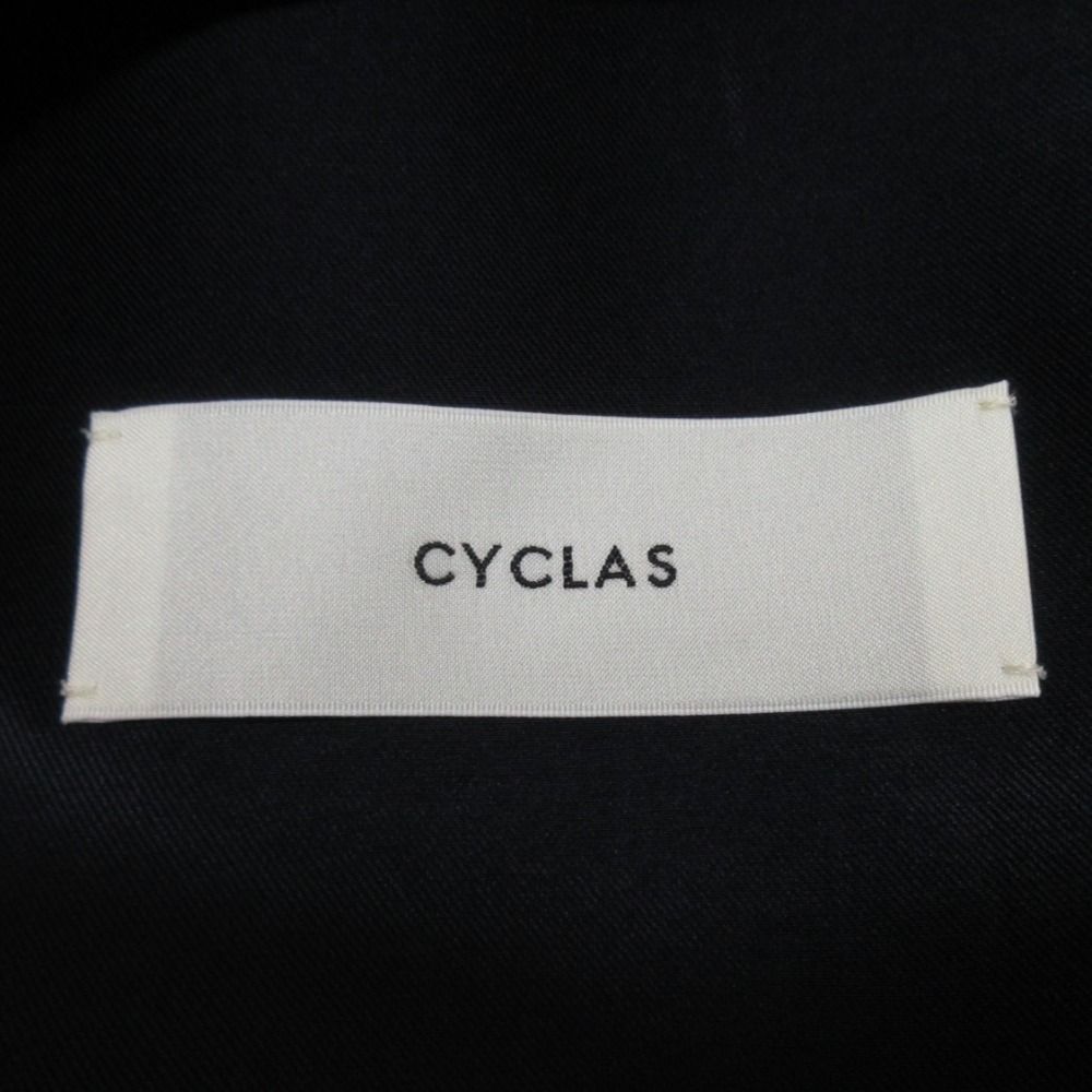 CYCLAS シクラス ギャザージャケット ベスト シルク STB1125F0704_mz_c101.jpg