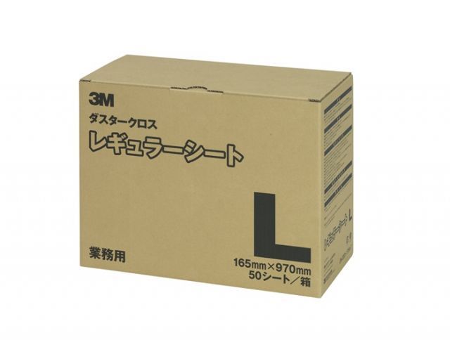 (まとめ）スリーエム 3M スリーエム フロアワイパー ダスタークロス Lサイズ 1箱(50枚) D/C REG L D/C REG L 【×3セット】