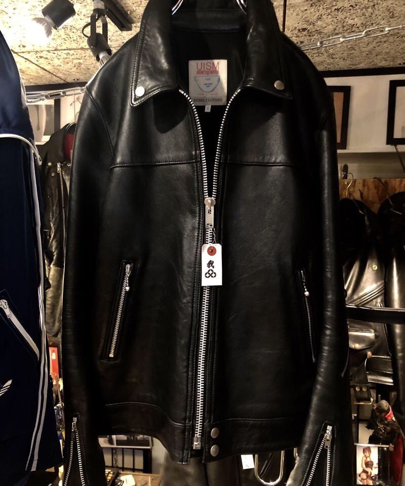 アンダーカバーBounty Hunter ブラックレザーシングルライダース アンダーカバー×BOUNTY HUNTER 11.sパンクスシングルライダース