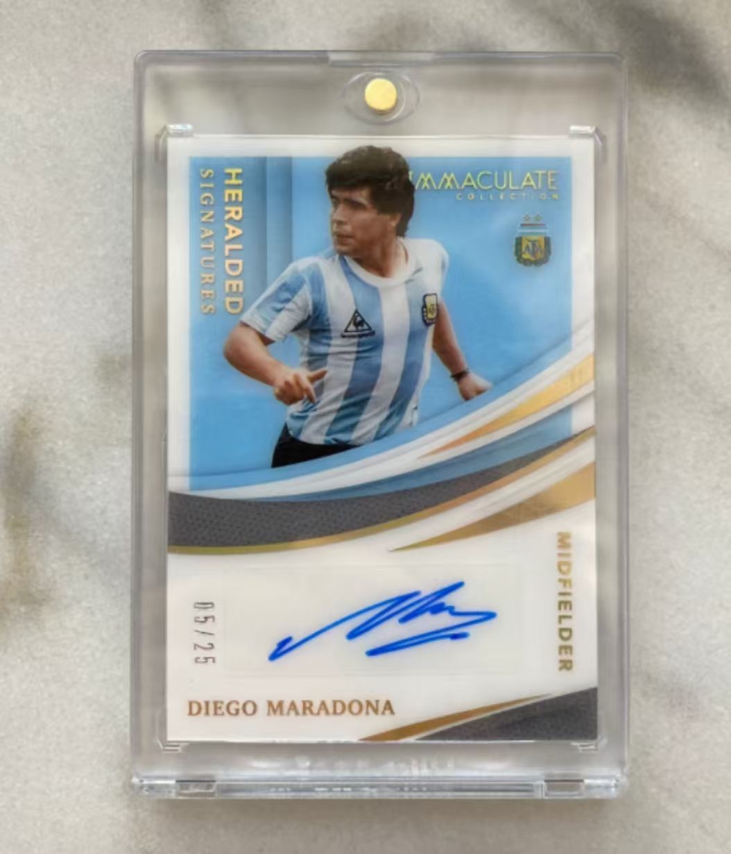 DIEGO ゴールド MARADONA 2021 IMMACULATE SOCCER
